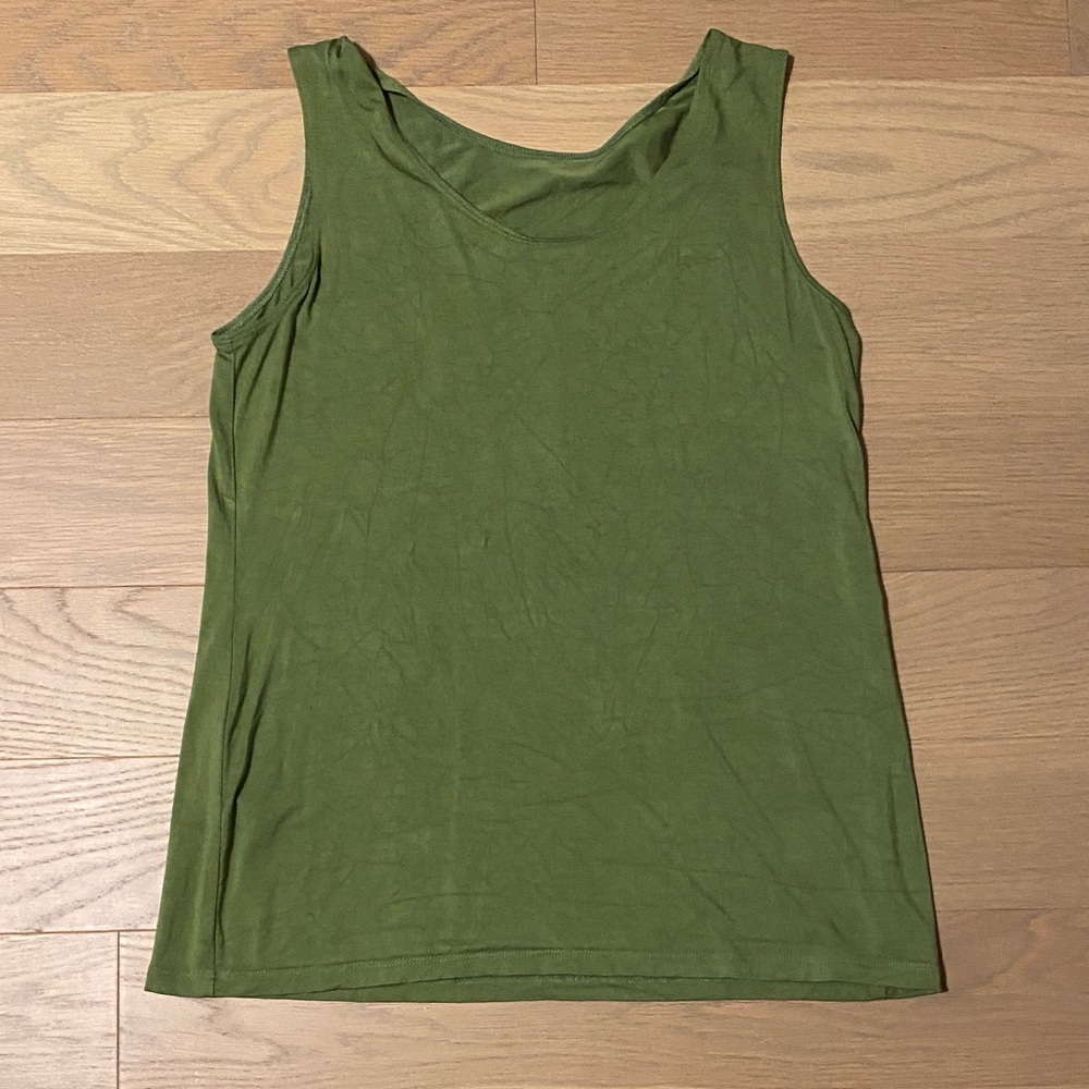 Olive Green Women's Tank Top